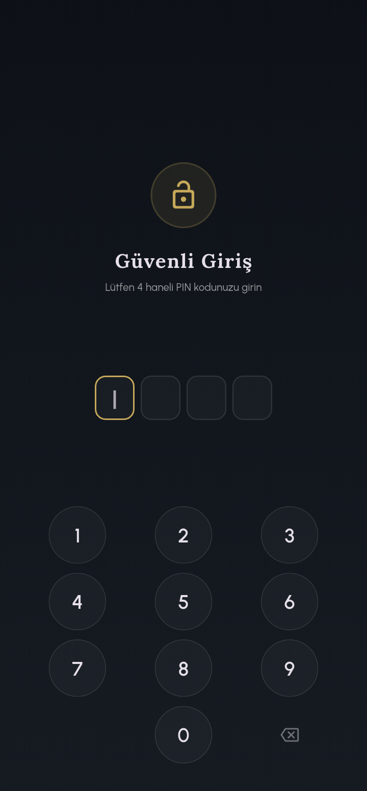 Ketum Uçtan Uca Şifreli Günlük Ana Ekran Arayüzü